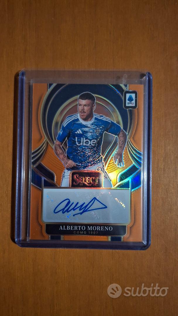 Figurina Alberto Moreno autografata e numerata - Collezionismo In ...