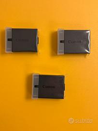 3 batterie Canon LP-E10
