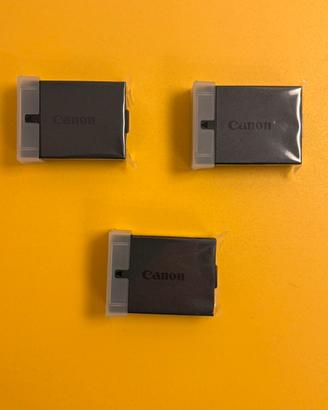 3 batterie Canon LP-E10