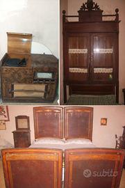MOBILE RADIO CREDENZA LETTO VINTAGE 800