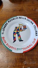 Piatto Buon Ricordo Touring Club Italiano 2009