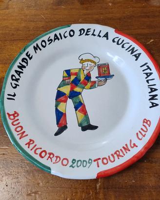 Piatto Buon Ricordo Touring Club Italiano 2009