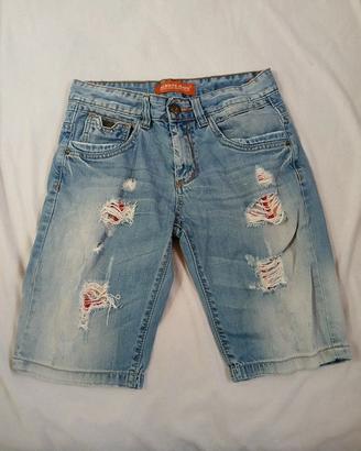 Jeans corti strappati t 42