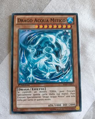 Yu-Gi-Oh: 3x "Drago Acqua Mitico"