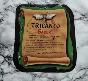 Targhetta Tricanfo Gabers anni '30