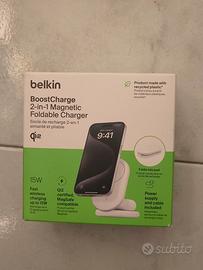 Caricatore magnetico Belkin BoostCharge 2-in-1 