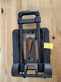 Trolley portavaligie fino a 35kg DESING GO nero