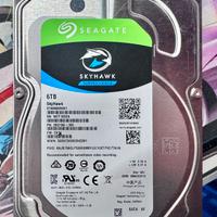 Hard disk Hdd da 6TB  Seagate SkyHawk