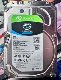 Hard disk Hdd da 6TB  Seagate SkyHawk