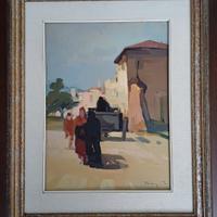 Quadro Dino Pelagatti "Campagna Livornese"