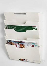 porta documenti riviste da parete