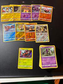 CARTE POKEMON - sole e luna invasione scarlatta