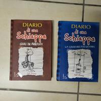 2 libri "diario di una schiappa"