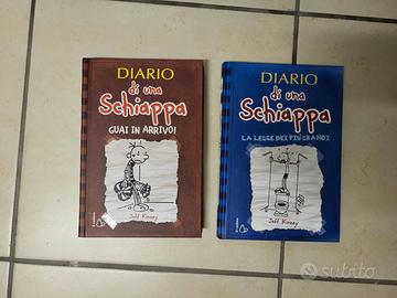 2 libri "diario di una schiappa"