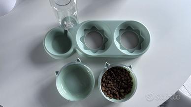 Set ciotole con riserva acqua