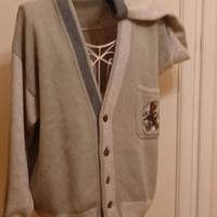 Cardigan vintage unico ,80%lana Taglia 48