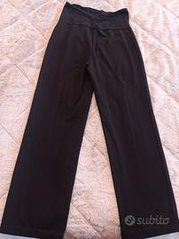 2 pantaloni neri premaman 
