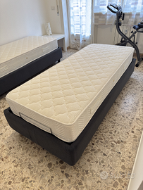 Letto singolo contenitore e materasso