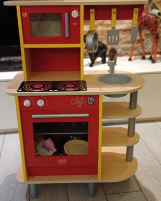 Cucina gioco in legno 