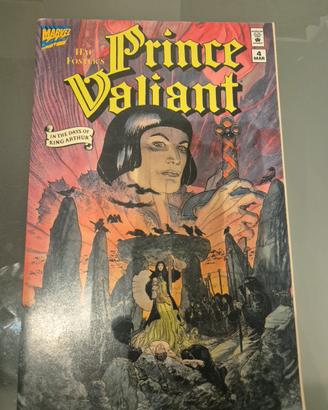 serie da 4 fumetti Marvel Comics "Prince Valiant"