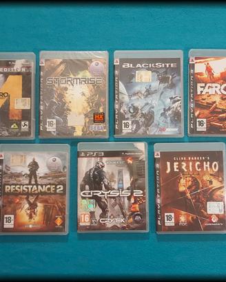 7 GIOCHI PS3 – SPARATUTTO SCI‑FI/DISTOPICI/HORROR