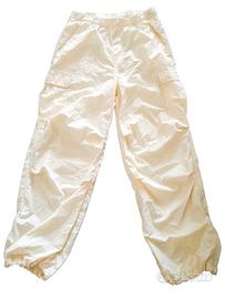 Pantalone bianco ragazze, parachute