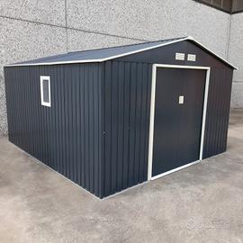 Casetta in lamiera 10,85 m² PLUS antracite