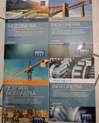 kit completo ingegneria Hoepli test 