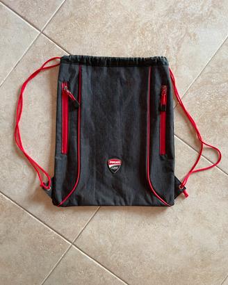 Zaino / Saca Ducati - nero con dettagli rossi