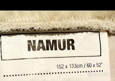 tappeto pellicciotto zebra 