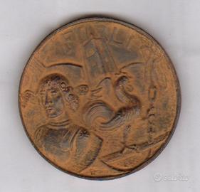 medaglia in bronzo per la Citta' di Forli'