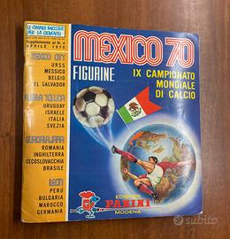 Album figurine calciatori panini mexico 70