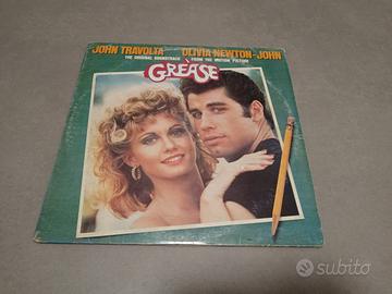 Doppio vinile LP Grease 1978
