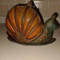 Scultura Lumaca in Ferro 