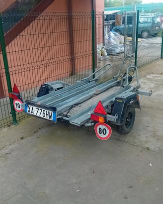 noleggio carrello moto