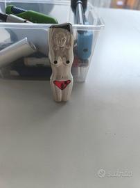 accendino da collezione a forma di donna 