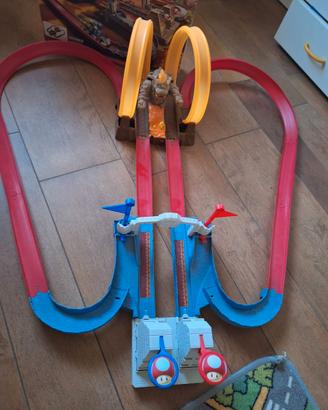 Pista hot wheels mario kart
