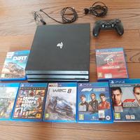 Playstation 4 pro+ visore VR+ 8 giochi