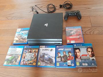 Playstation 4 pro+ visore VR+ 8 giochi