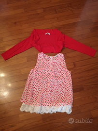 Top + coprispalla tg. 4