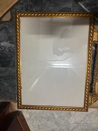 Cornice con vetro
