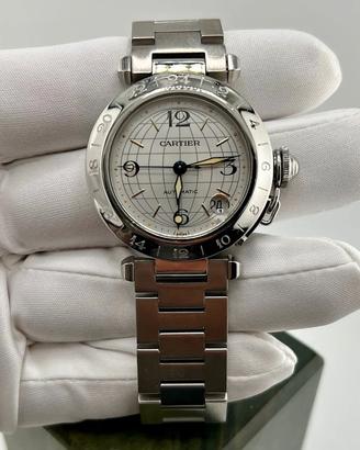 Cartier Pasha GMT 2377 Automatico 35mm   Orologio