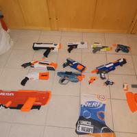 Collezione nerf, accessori e dardi