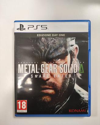 Metal Gear Solid Snake Eater PS5 Playstation 5
