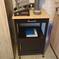 Carrello cucina con ruote – stile moderno