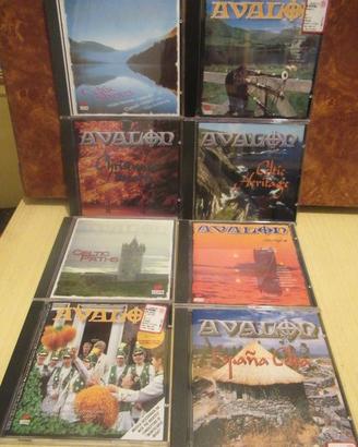 Avalon: lotto 8 cd musica celtica