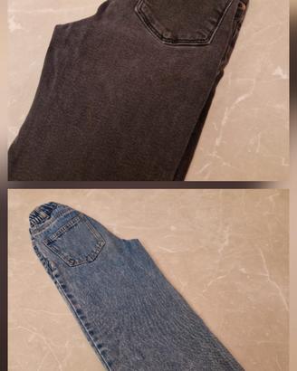 Due paia di jeans 1 Zara e Kids Only 