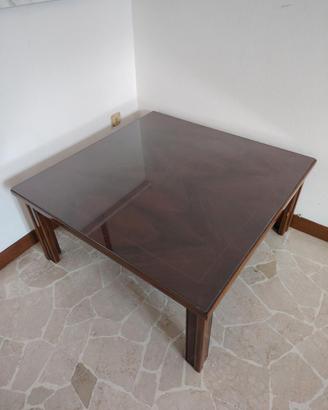 Tavolo in legno e vetro