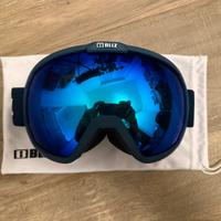 Maschera da sci Bliz adulto - lente sferica blu