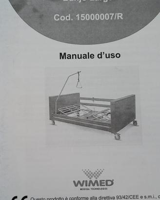 Letto elettrico da degenza